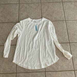 White Long Sleeve Shirt